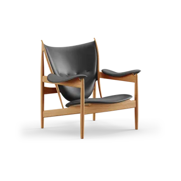 Chieftain chair fåtölj - Ek-nevada black NV0500S - House of Finn Juhl