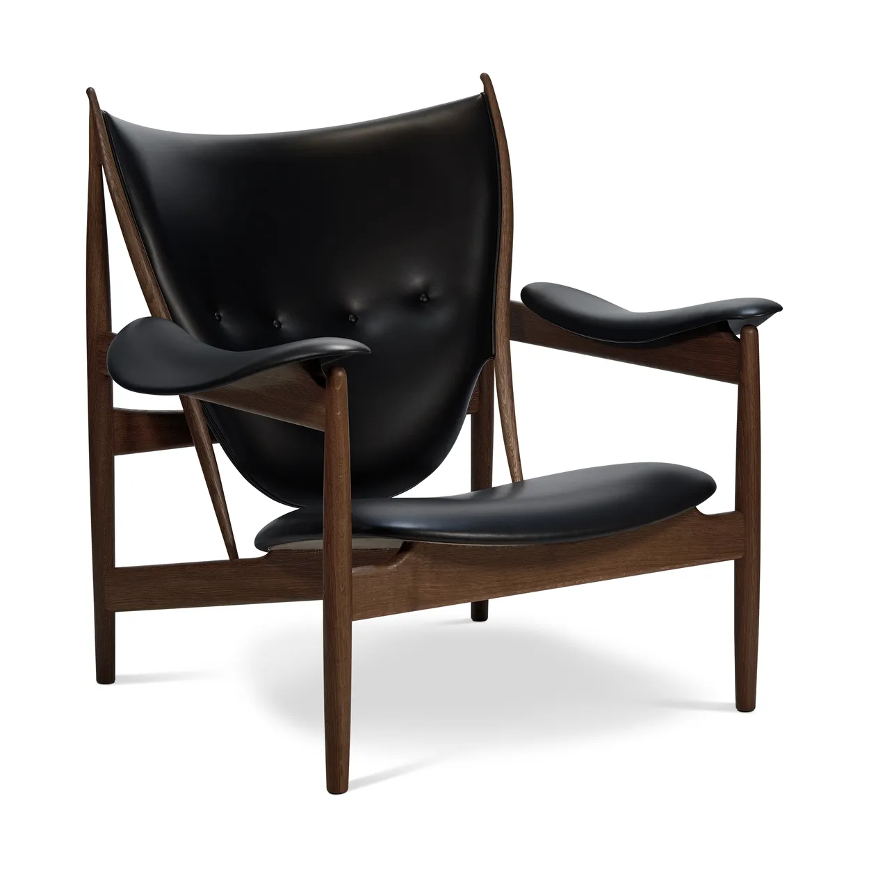 House of Finn Juhl Chieftain chair fåtölj Jubileumsutgåva 75 år oak nevada black NV0500S