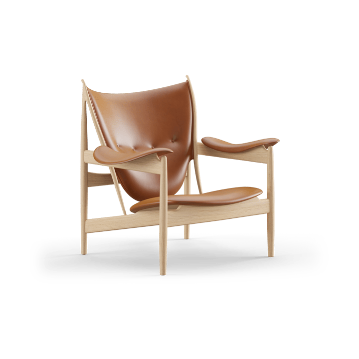 Chieftain chair fåtölj - Ljus ek-nevada cognac NV2488S - House of Finn Juhl