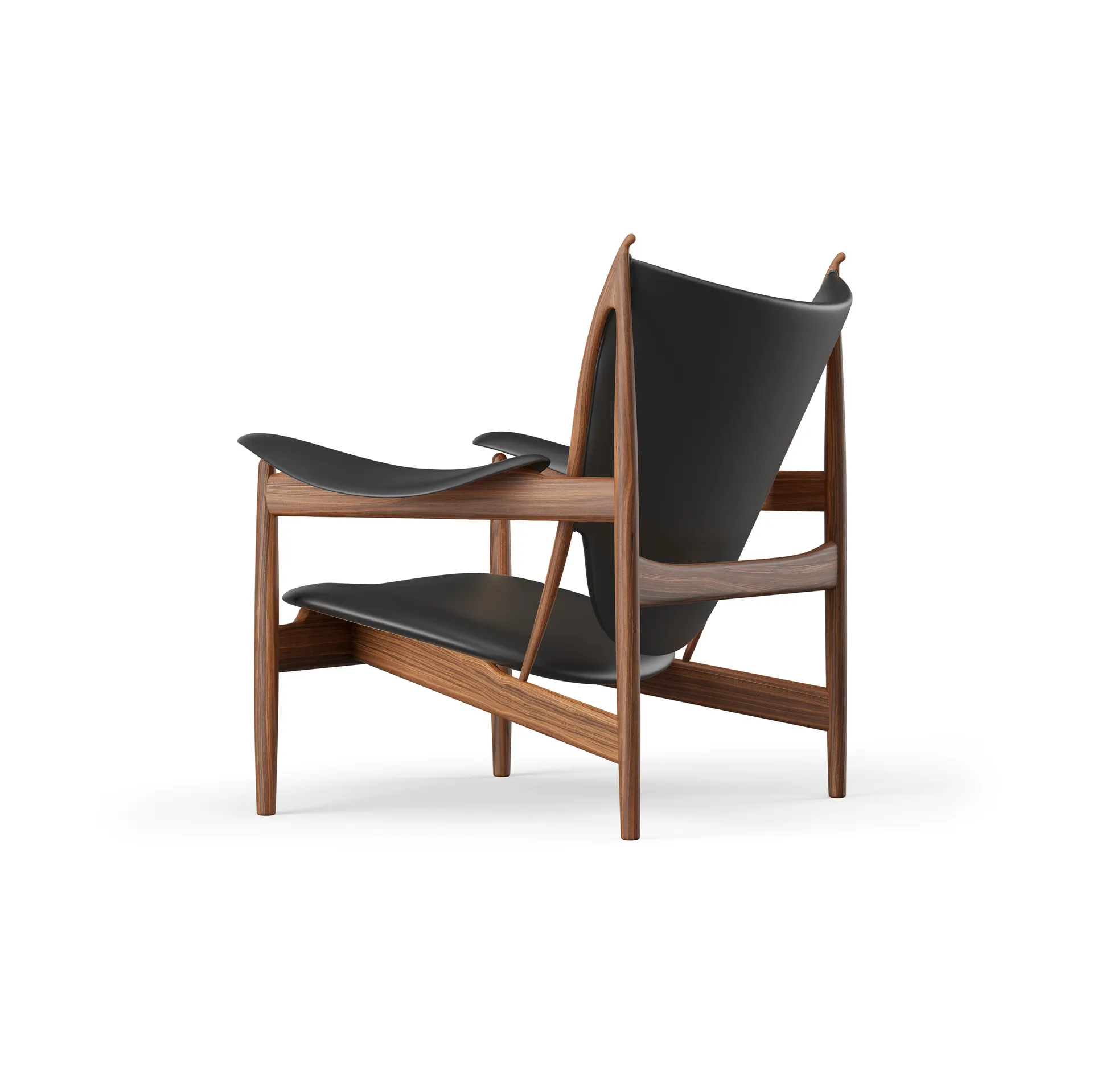 Chieftain chair fåtölj, Valnöt-Nevada Black NV0500S House of Finn Juhl