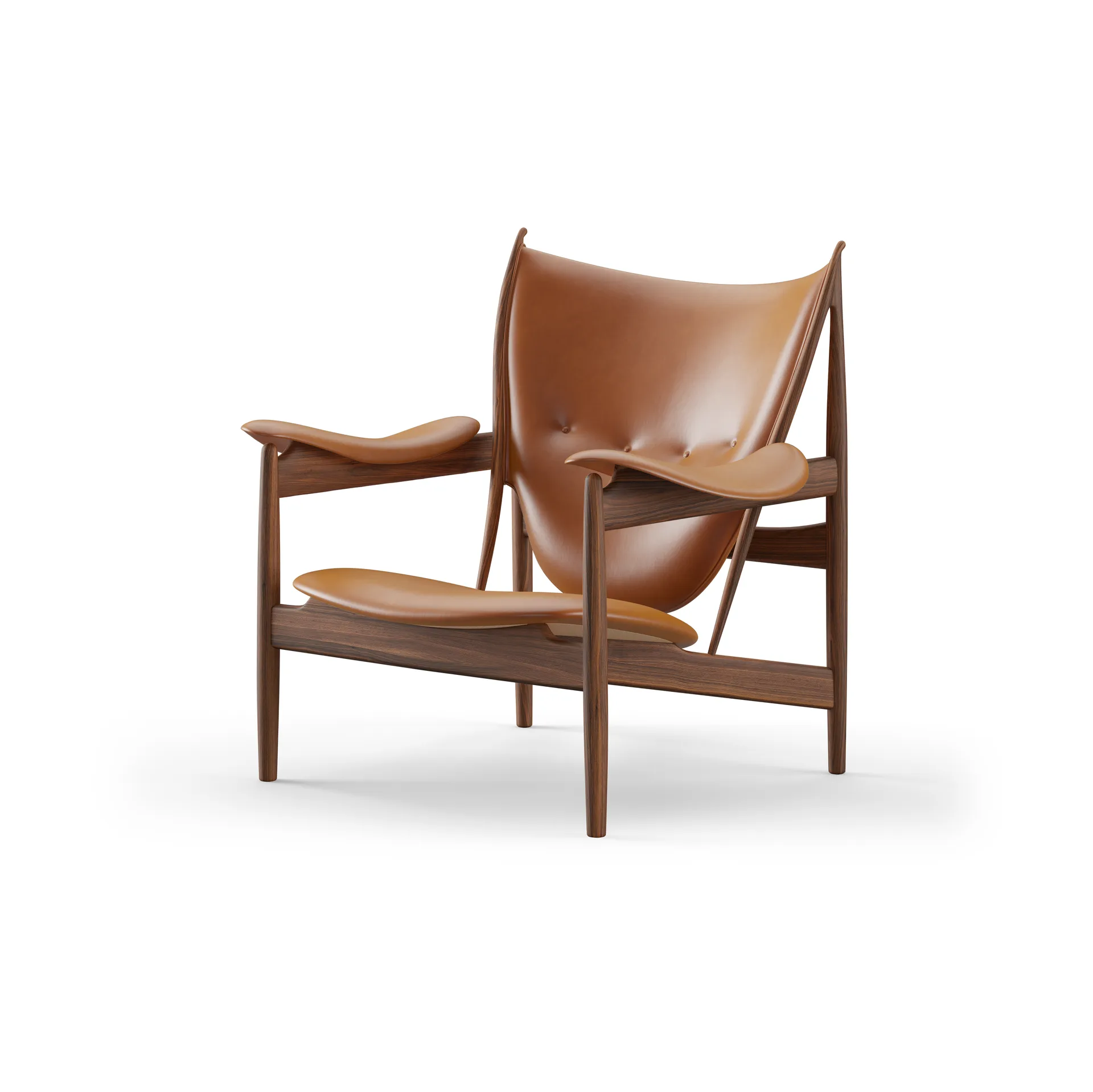 Chieftain chair fåtölj, Valnöt-nevada cognac NV2488S House of Finn Juhl