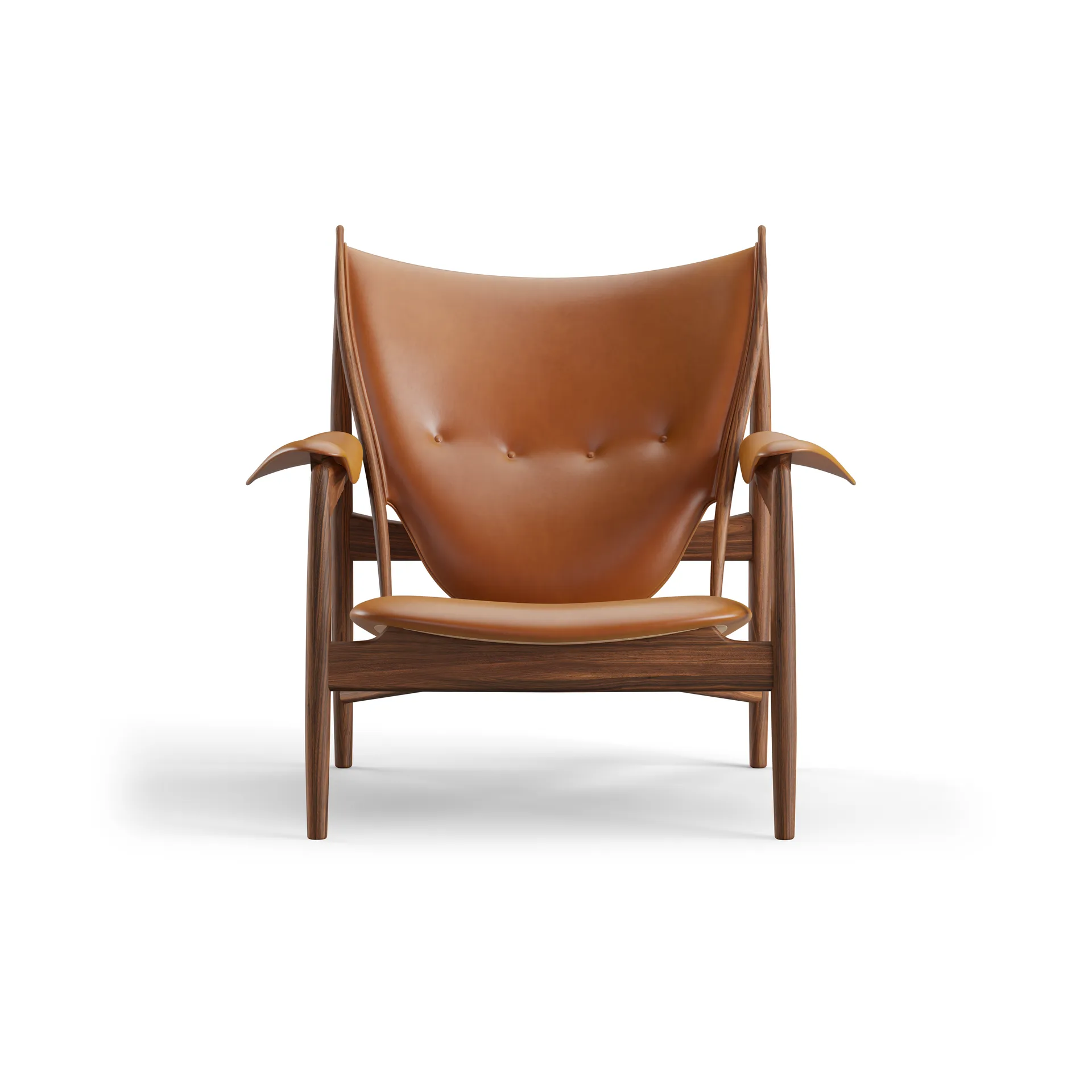 Chieftain chair fåtölj, Valnöt-nevada cognac NV2488S House of Finn Juhl