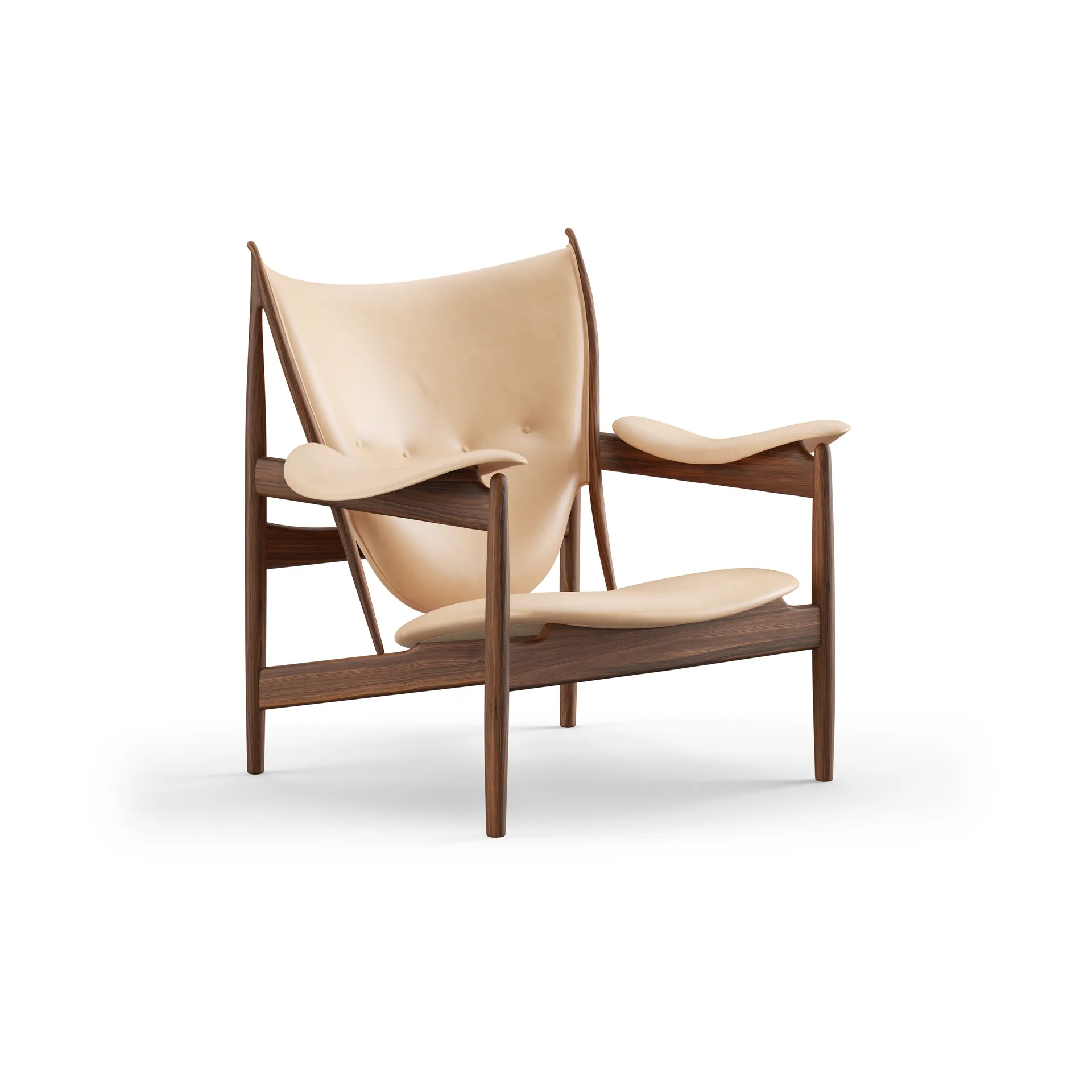 Chieftain chair fåtölj, Valnöt-vegetal uncolored House of Finn Juhl