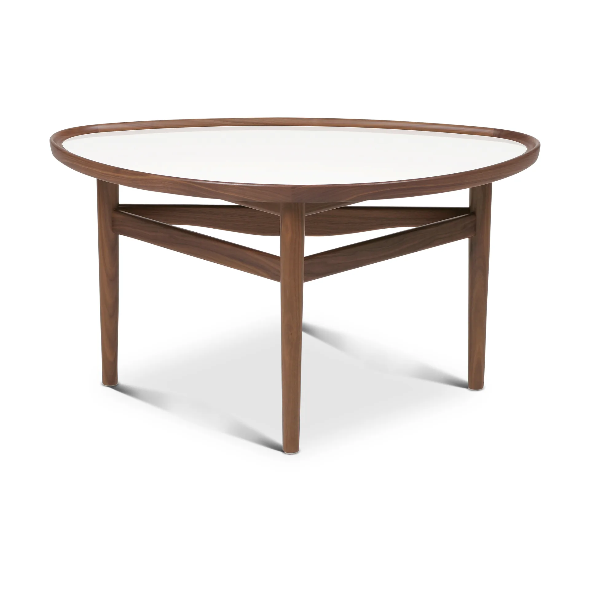 Eye table soffbord, Valnöt-vit laminat House of Finn Juhl