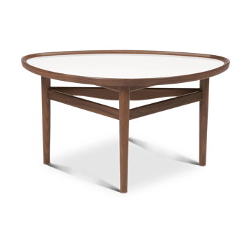 Eye table soffbord - Valnöt-vit laminat - House of Finn Juhl