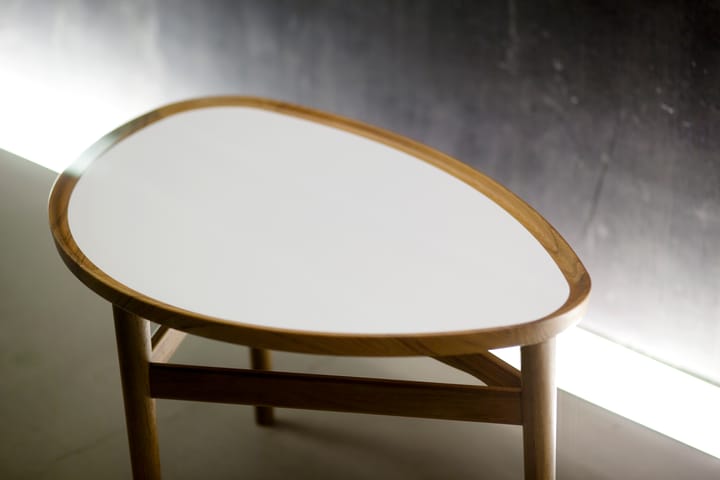 Eye table soffbord, Valnöt-vit laminat House of Finn Juhl