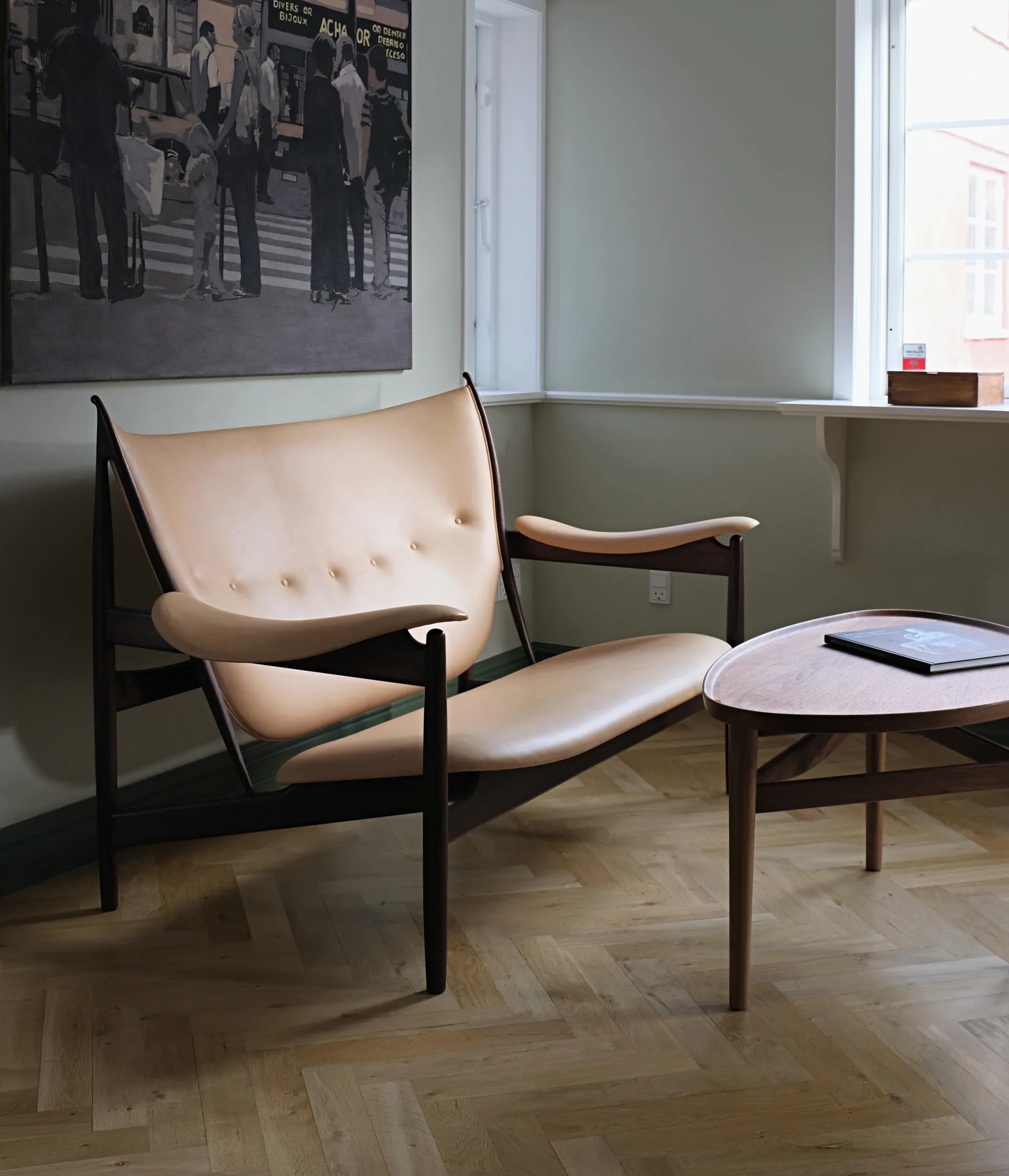 Eye table soffbord, valnöt House of Finn Juhl