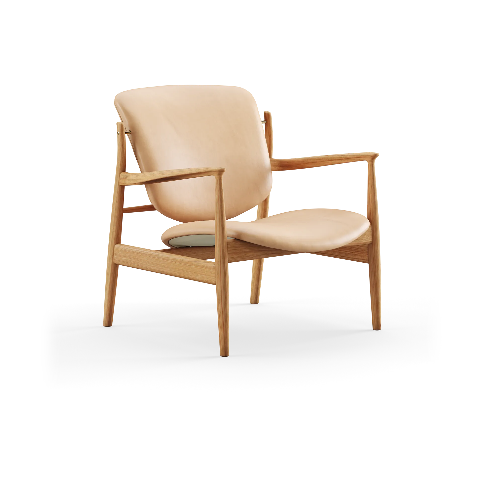 France Chair, Ek-vegetal uncolored House of Finn Juhl