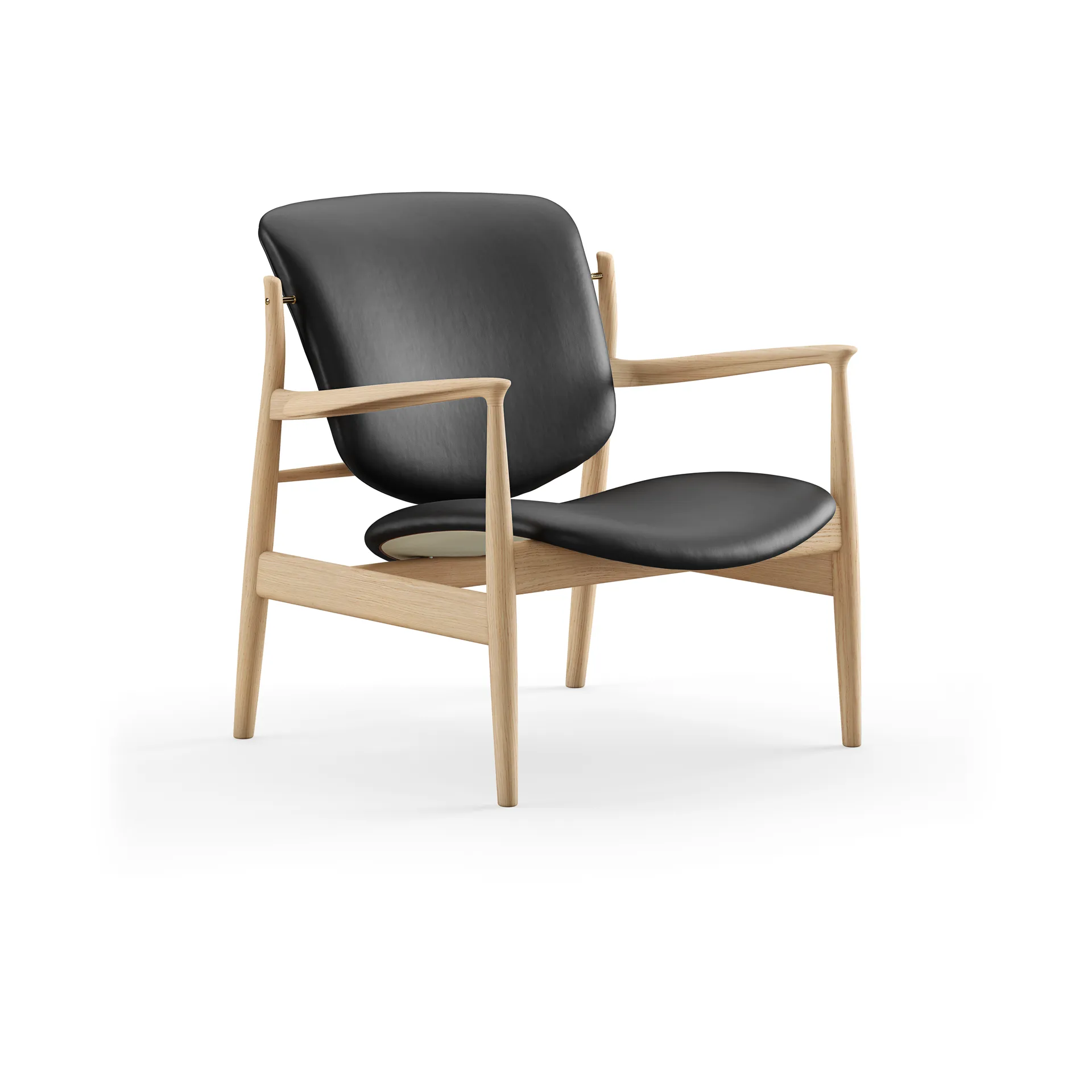 France Chair, Ljus ek-nevada black NV0500S House of Finn Juhl