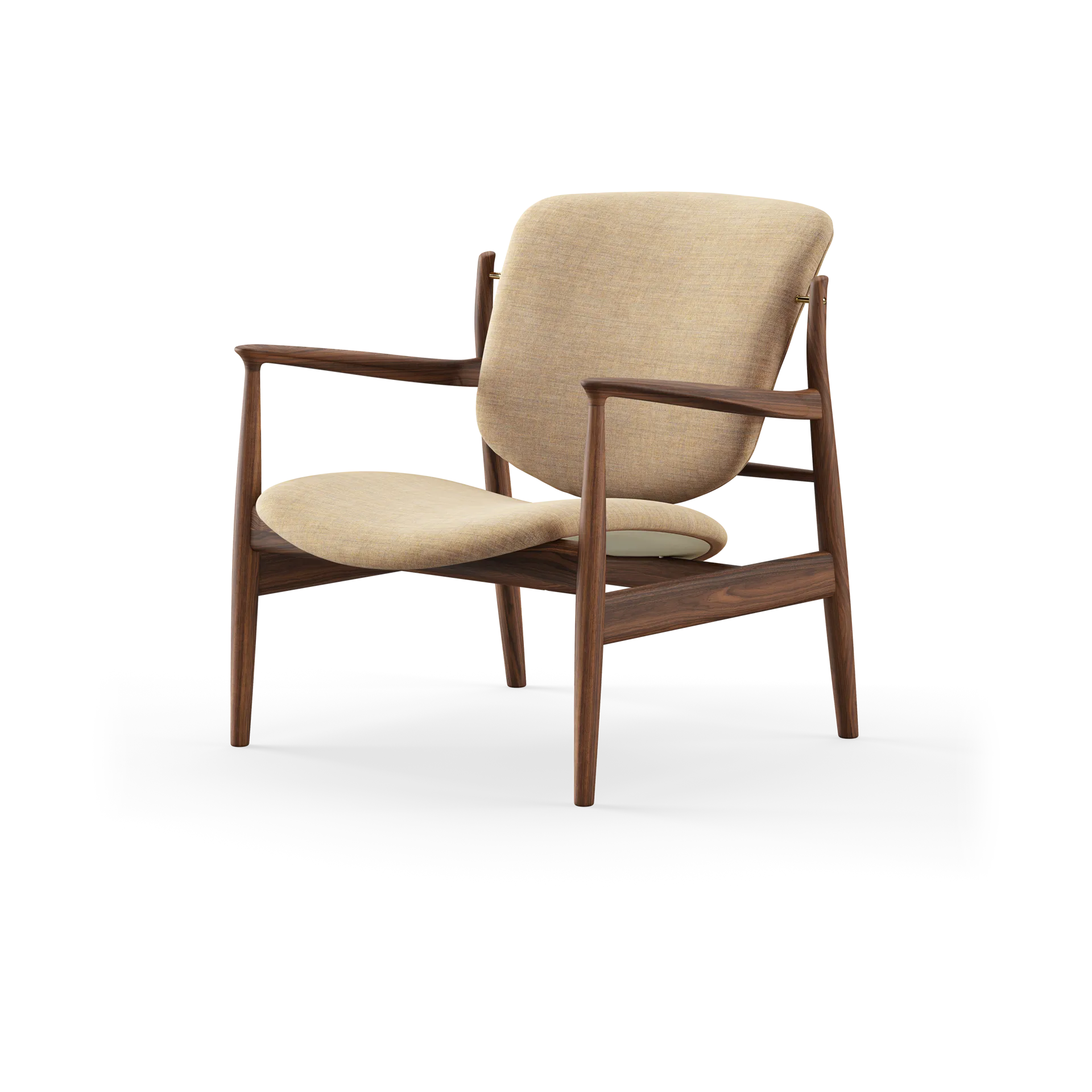 France Chair, valnöt-upholstered remix 242 House of Finn Juhl