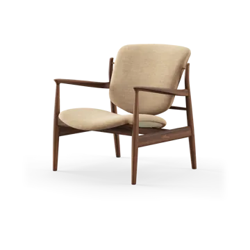 France Chair - valnöt-upholstered remix 242 - House of Finn Juhl