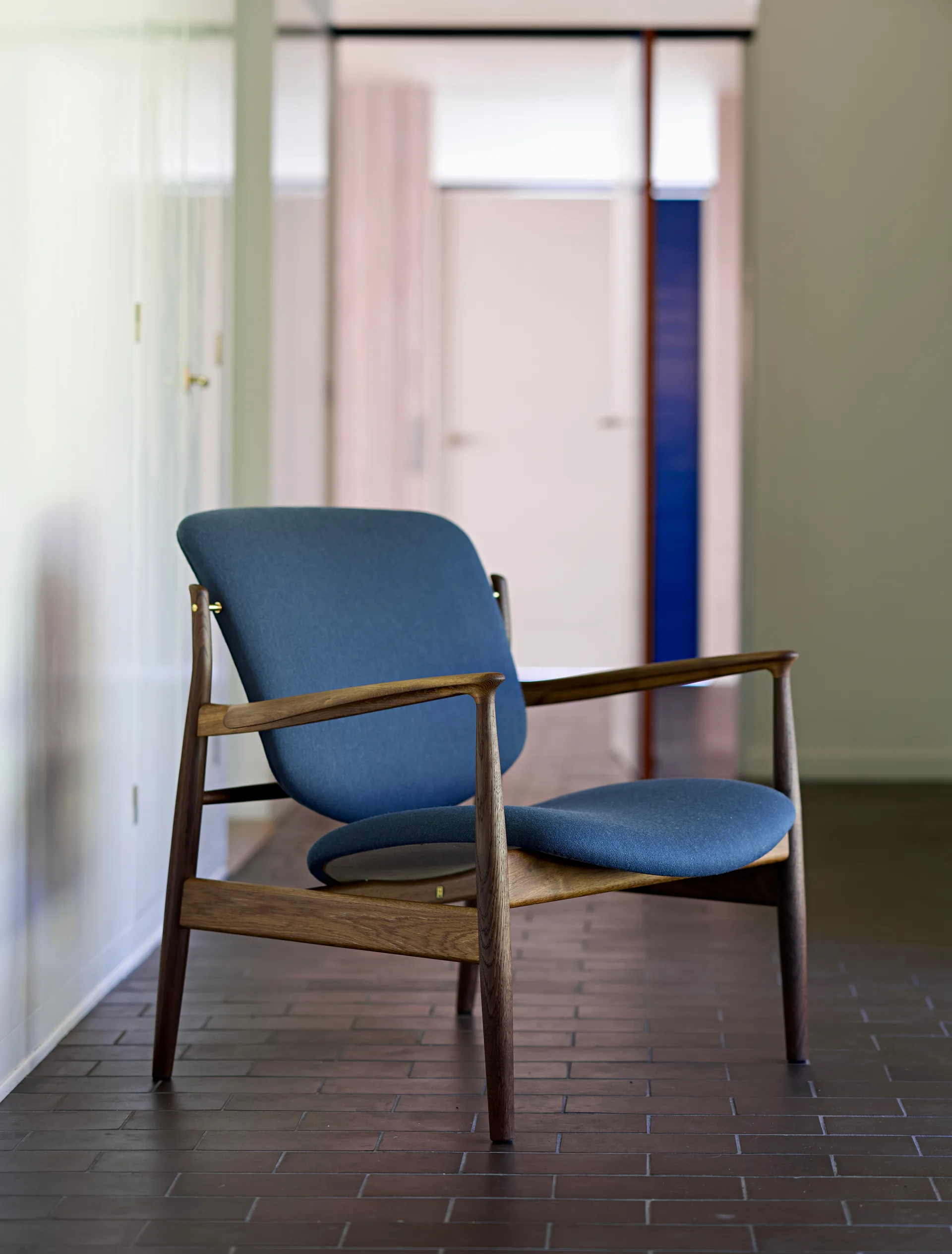 France Chair, valnöt-upholstered remix 242 House of Finn Juhl