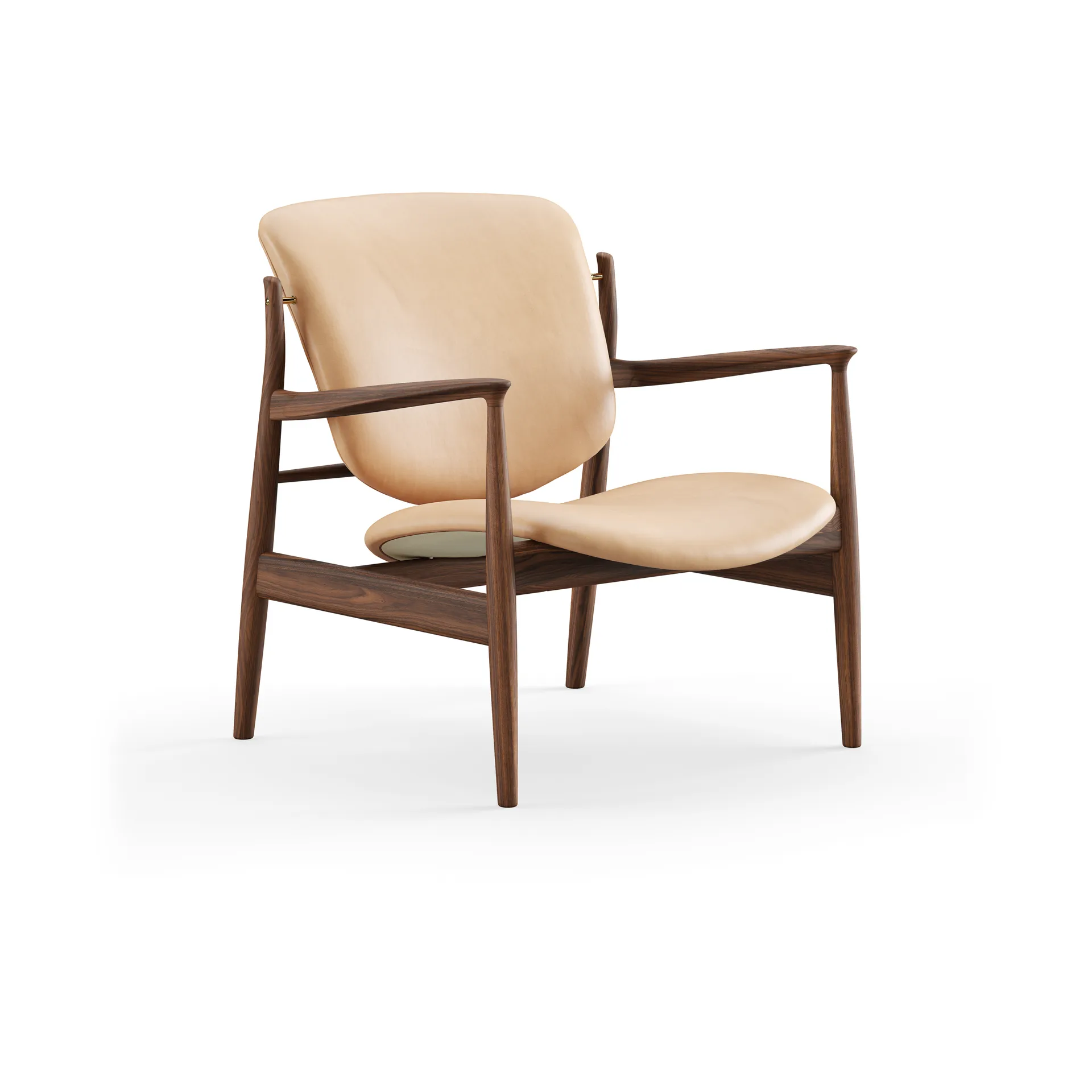 France Chair, Valnöt-vegetal uncolored House of Finn Juhl