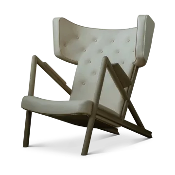 Grasshopper fåtölj - Ek-vegetal uncolored - House of Finn Juhl