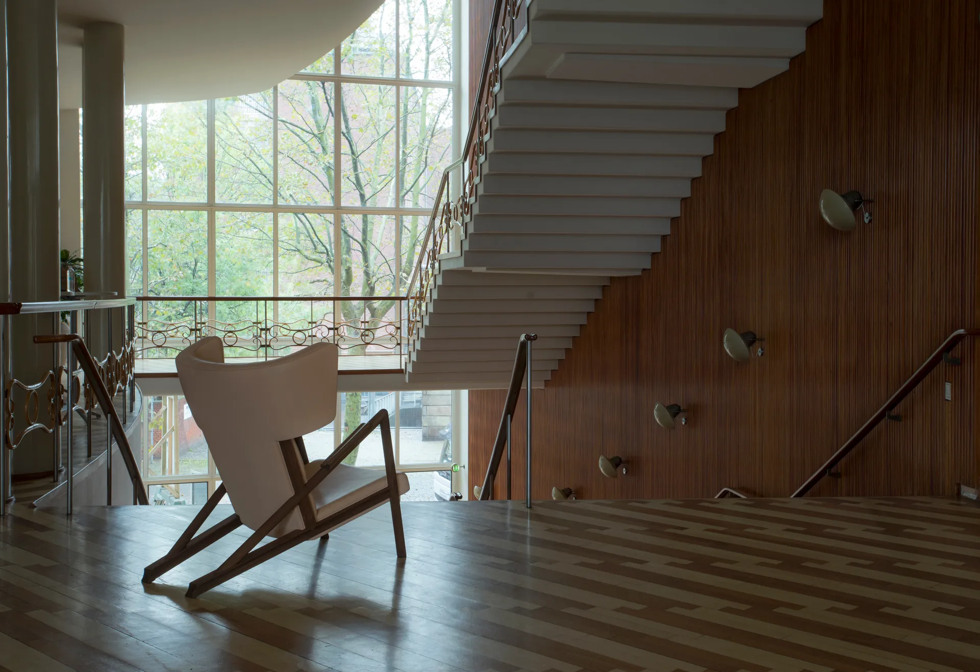 Grasshopper fåtölj, Valnöt-nevada cognac NV2488S House of Finn Juhl