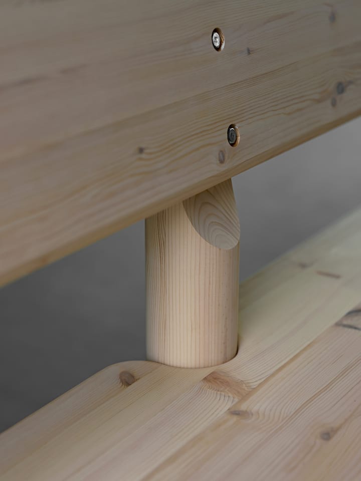 Nordsø bänk med ryggstöd 250 cm, Furu House of Finn Juhl