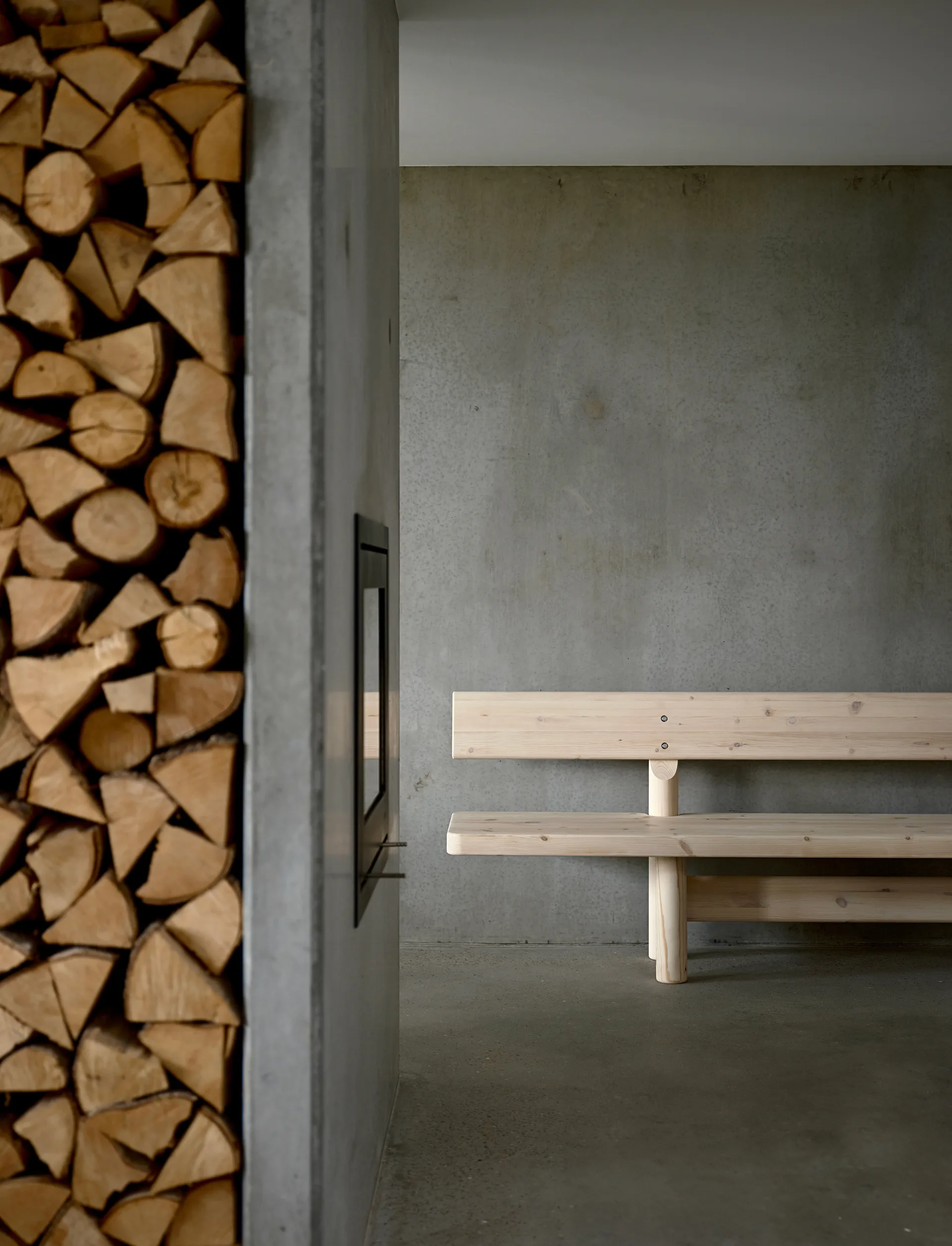 Nordsø bänk med ryggstöd 250 cm, Furu House of Finn Juhl