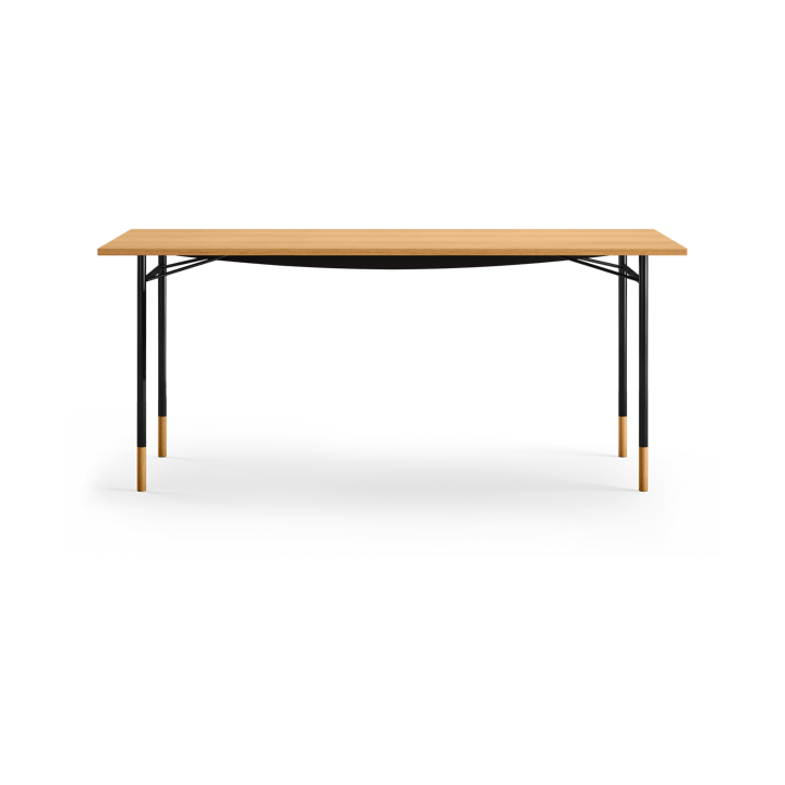 Nyhavn desk skrivbord utan skrivbordslådor, Ek-svarta ben House of Finn Juhl