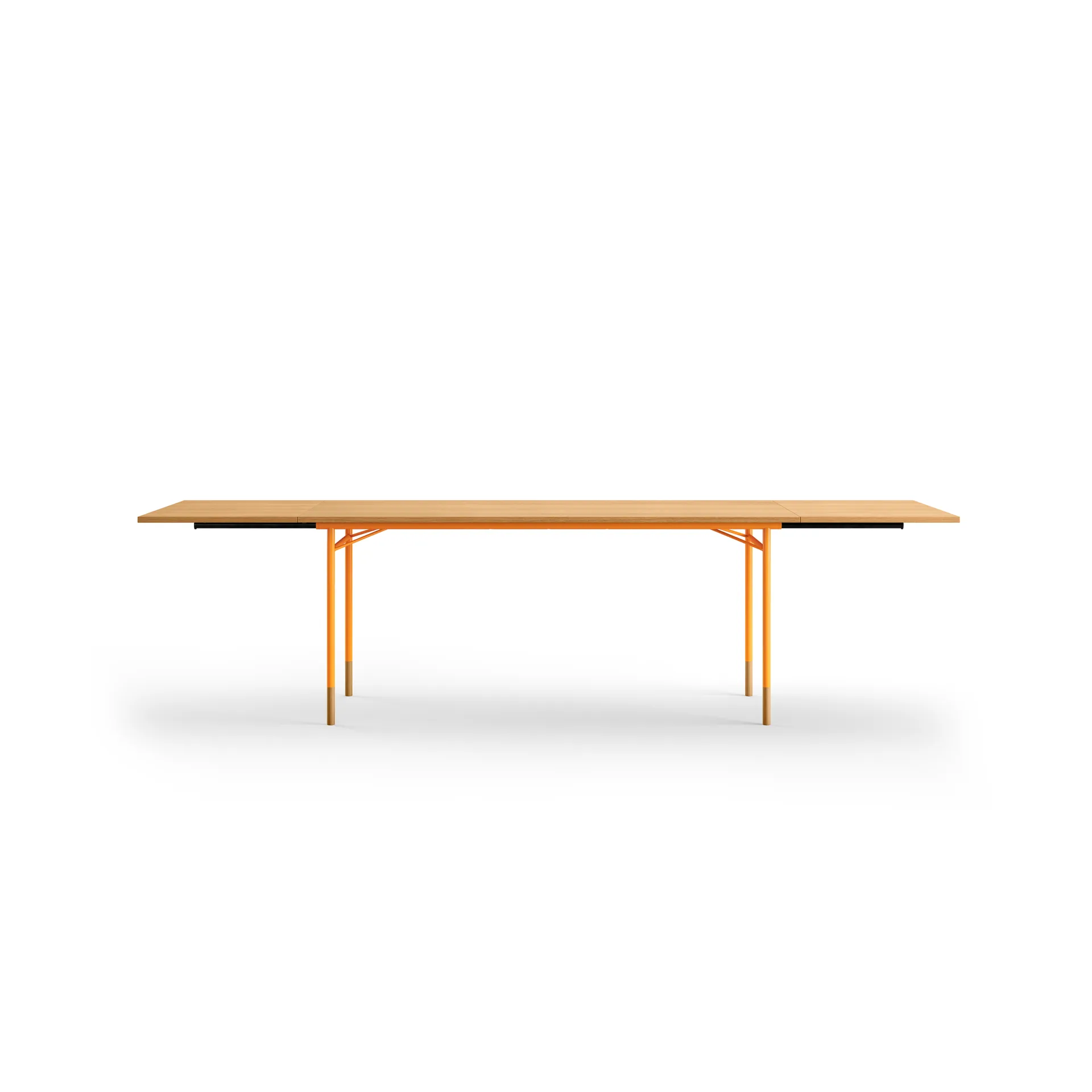 Nyhavn Dining Table matbord med klaffar, Ek-orangea ben House of Finn Juhl
