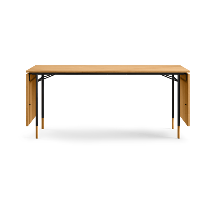 Nyhavn Dining Table matbord med klaffar, Ek-svarta ben House of Finn Juhl