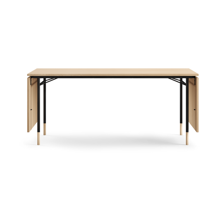 Nyhavn Dining Table matbord med klaffar - Ljus ek-svarta ben - House of Finn Juhl