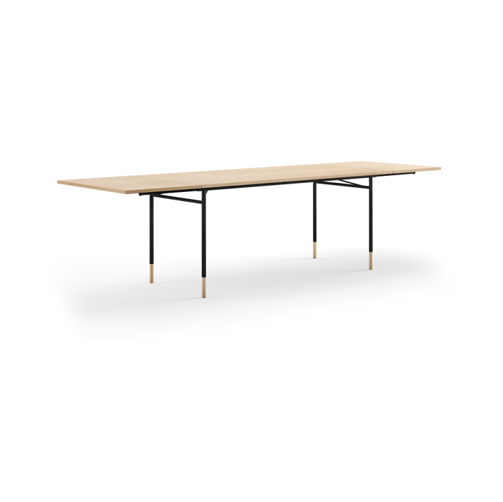 Nyhavn Dining Table matbord med klaffar - Ljus ek-svarta ben - House of Finn Juhl