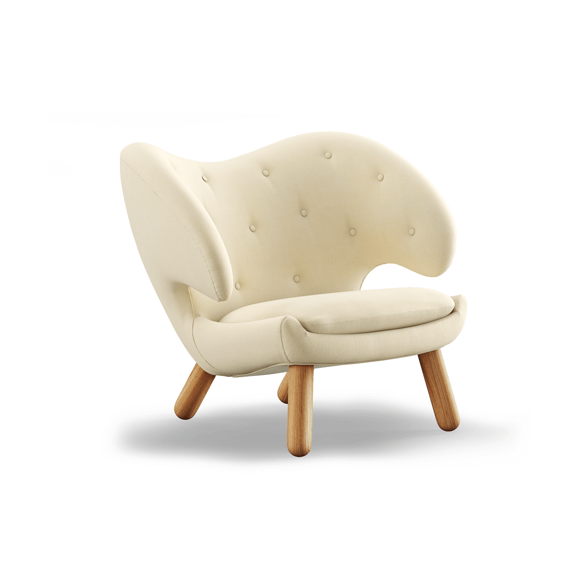 House of Finn Juhl Pelican Chair fåtölj m. knappar Ek-vidar 1511