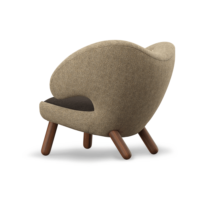 Pelican Chair fåtölj m. knappar, valnöt-Hallingdal 227/376 House of Finn Juhl