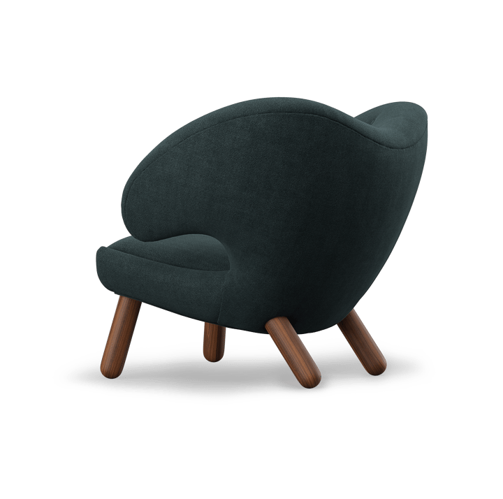 Pelican Chair fåtölj m. knappar, Valnöt-vidar 182 House of Finn Juhl