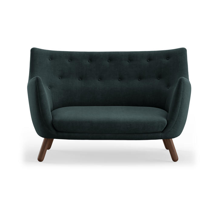 Poet Sofa soffa 2-sits - Valnöt-vidar 182 - House of Finn Juhl