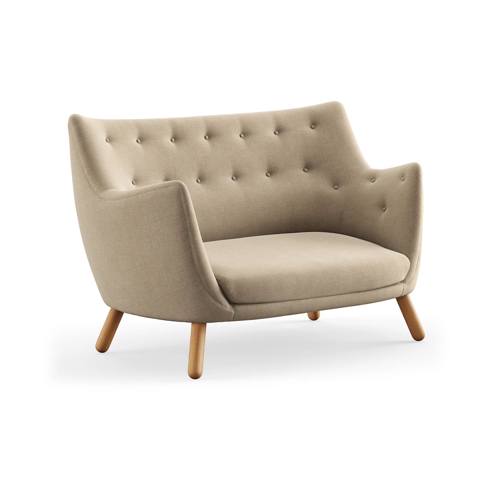 Poet soffa 2-sits, Ek-vidar 222 House of Finn Juhl