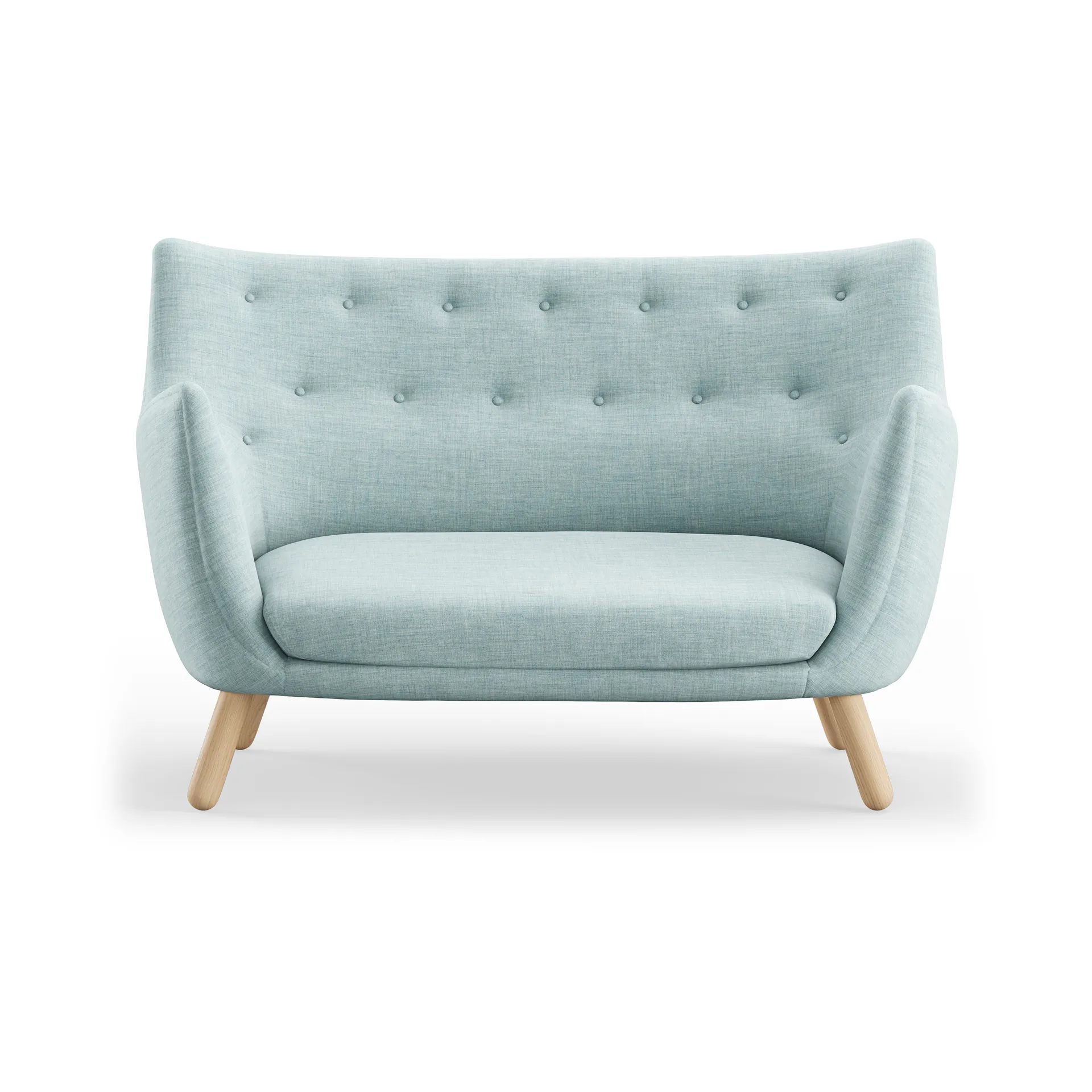 Poet soffa 2-sits, Ljus ek-remix 823 House of Finn Juhl