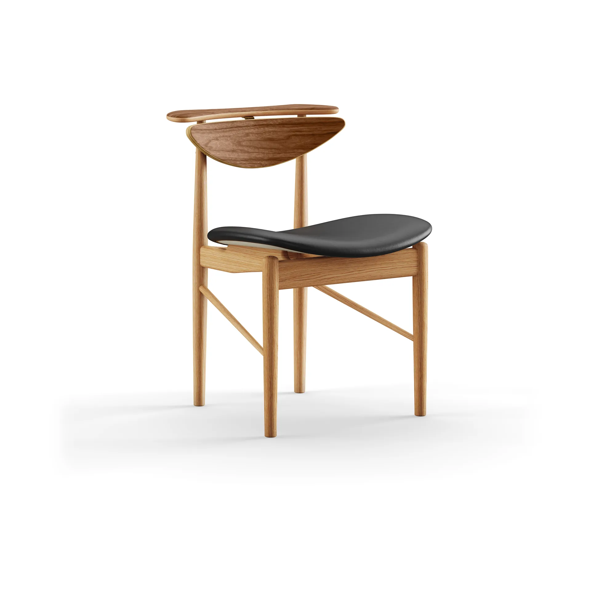 Reading Chair stol, valnöt/ek-nevada black NV0500S House of Finn Juhl