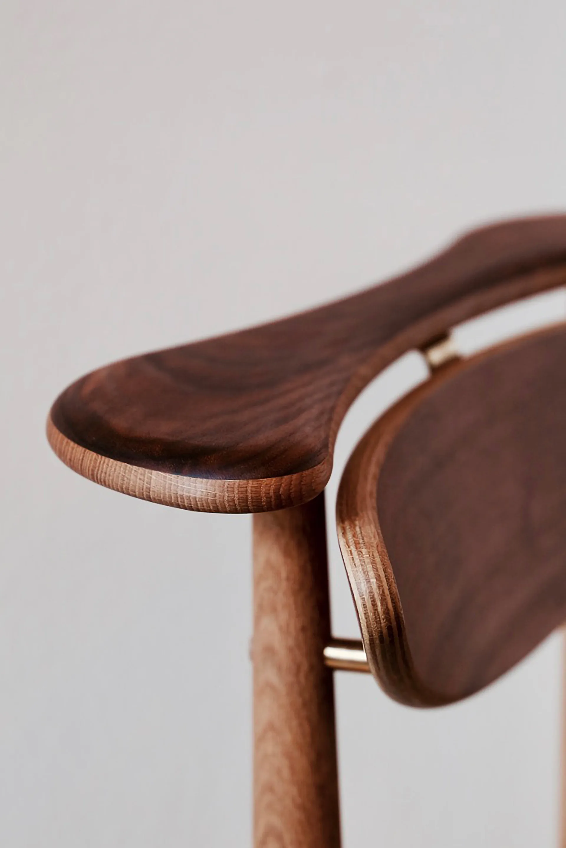 Reading Chair stol veneer seat, valnöt/ek House of Finn Juhl
