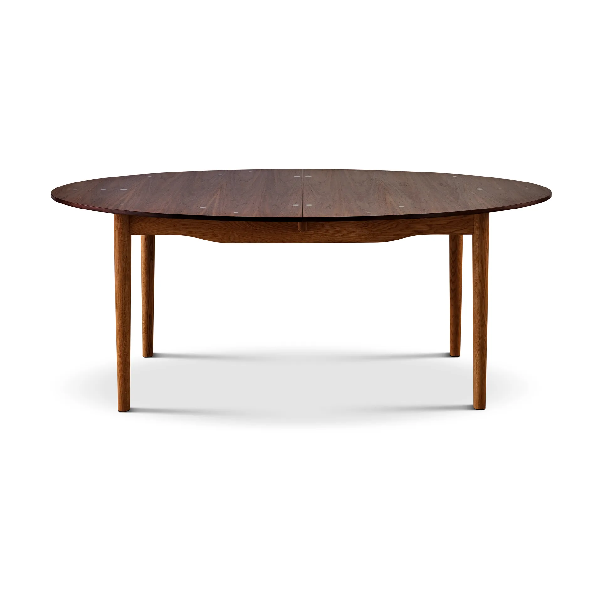 Silver table 180/290 matbord, två iläggsskivor-valnöt House of Finn Juhl