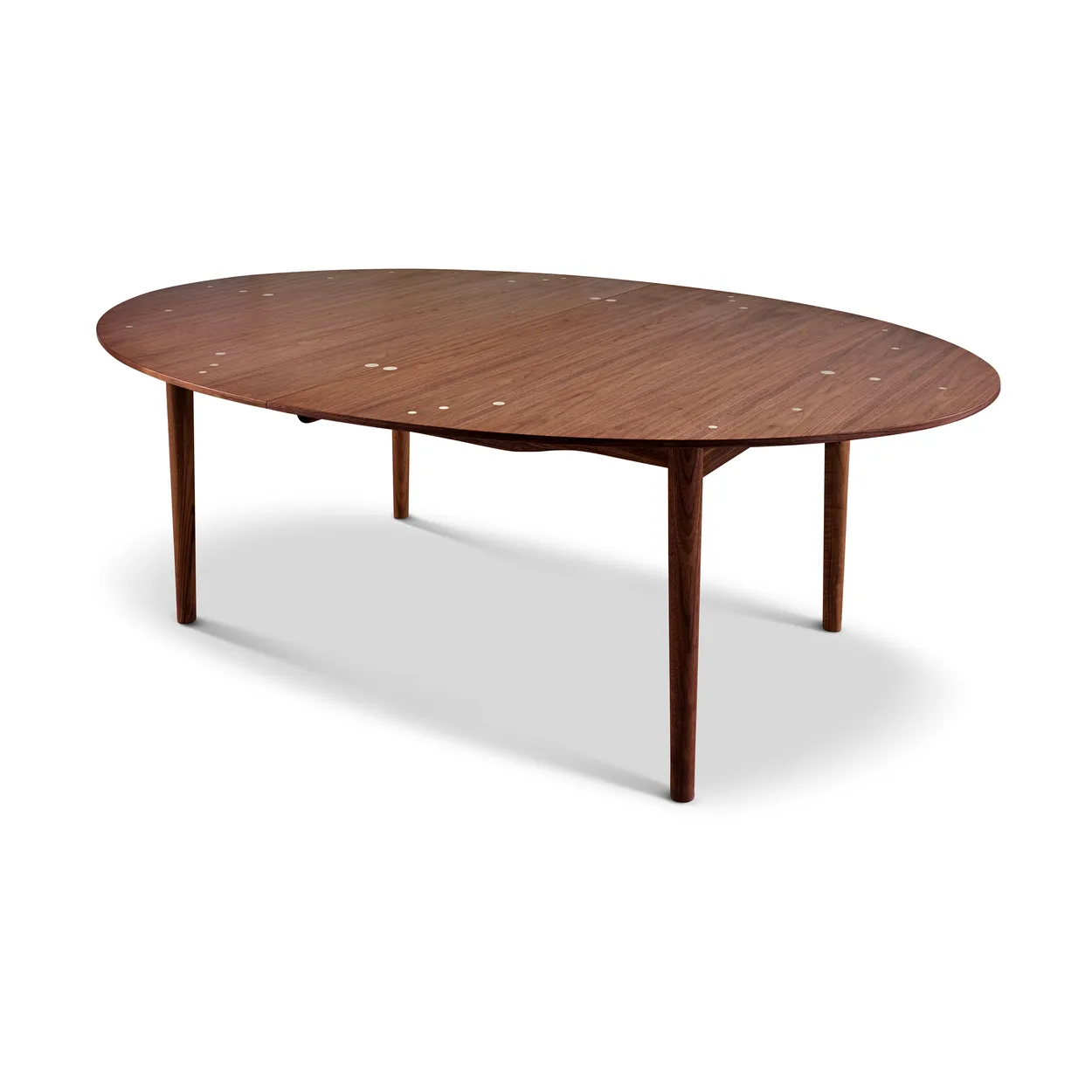 House of Finn Juhl Silver table 200/310 matbord Valnöt-två iläggsskivor