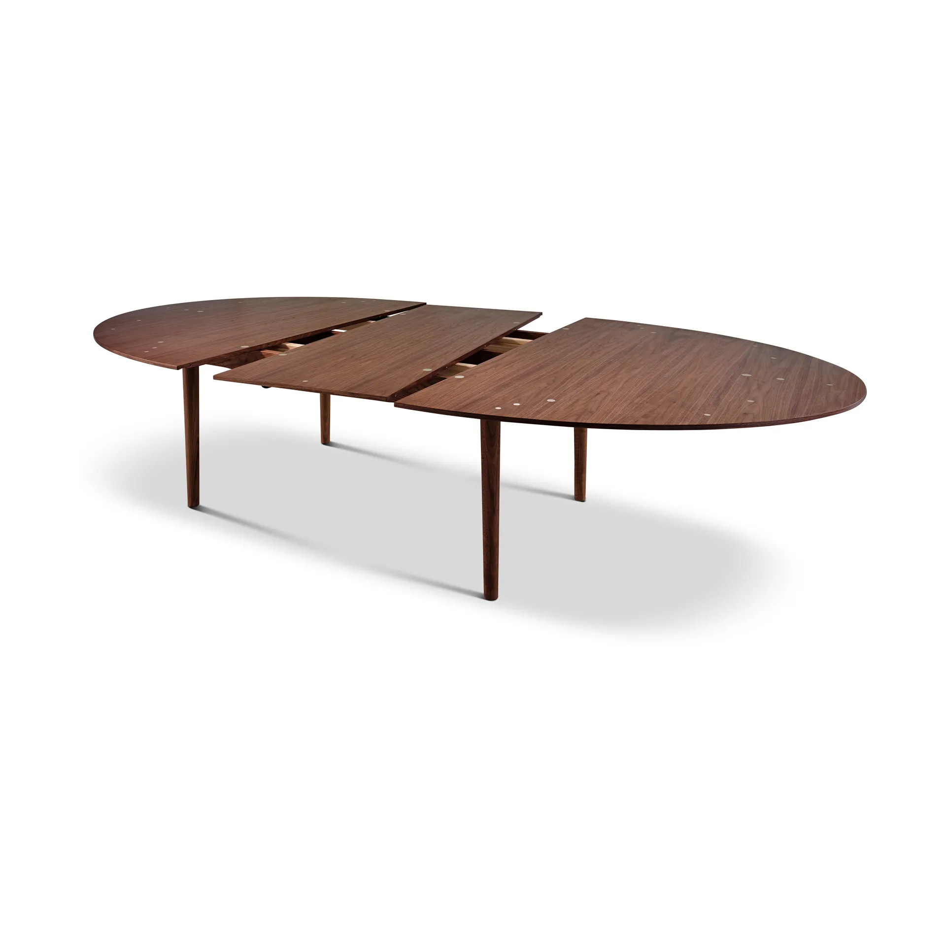 Silver table 200/310 matbord, Valnöt-två iläggsskivor House of Finn Juhl