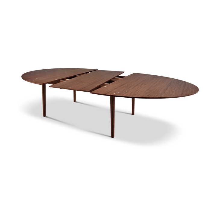 Silver table 200/310 matbord, Valnöt-två iläggsskivor House of Finn Juhl
