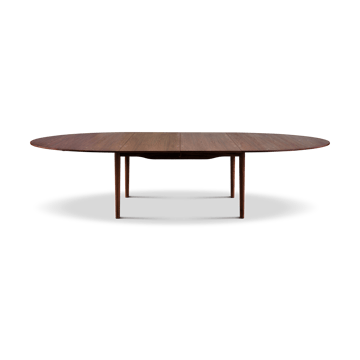 Silver table 200/310 matbord - Valnöt-två iläggsskivor - House of Finn Juhl