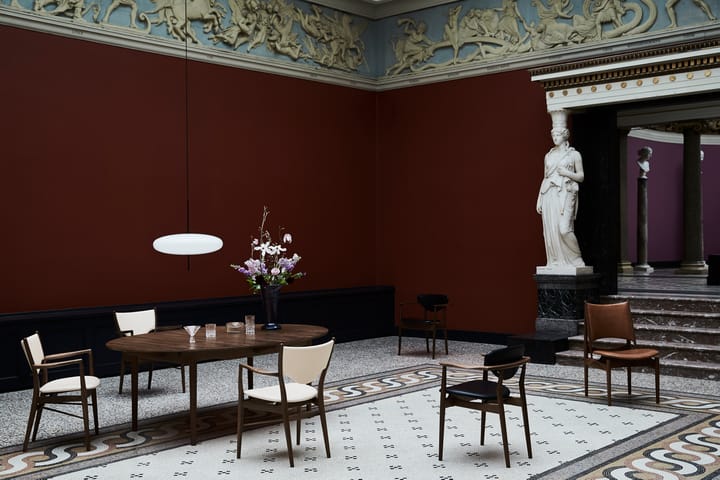 Silver table 200/310 matbord, Valnöt-två iläggsskivor House of Finn Juhl