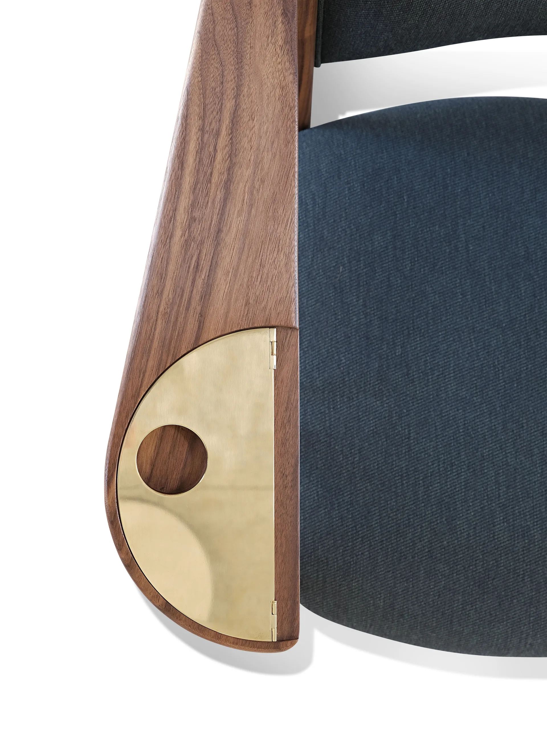 Whisky Chair fåtölj, Valnöt-hallingdal 764-cognac House of Finn Juhl