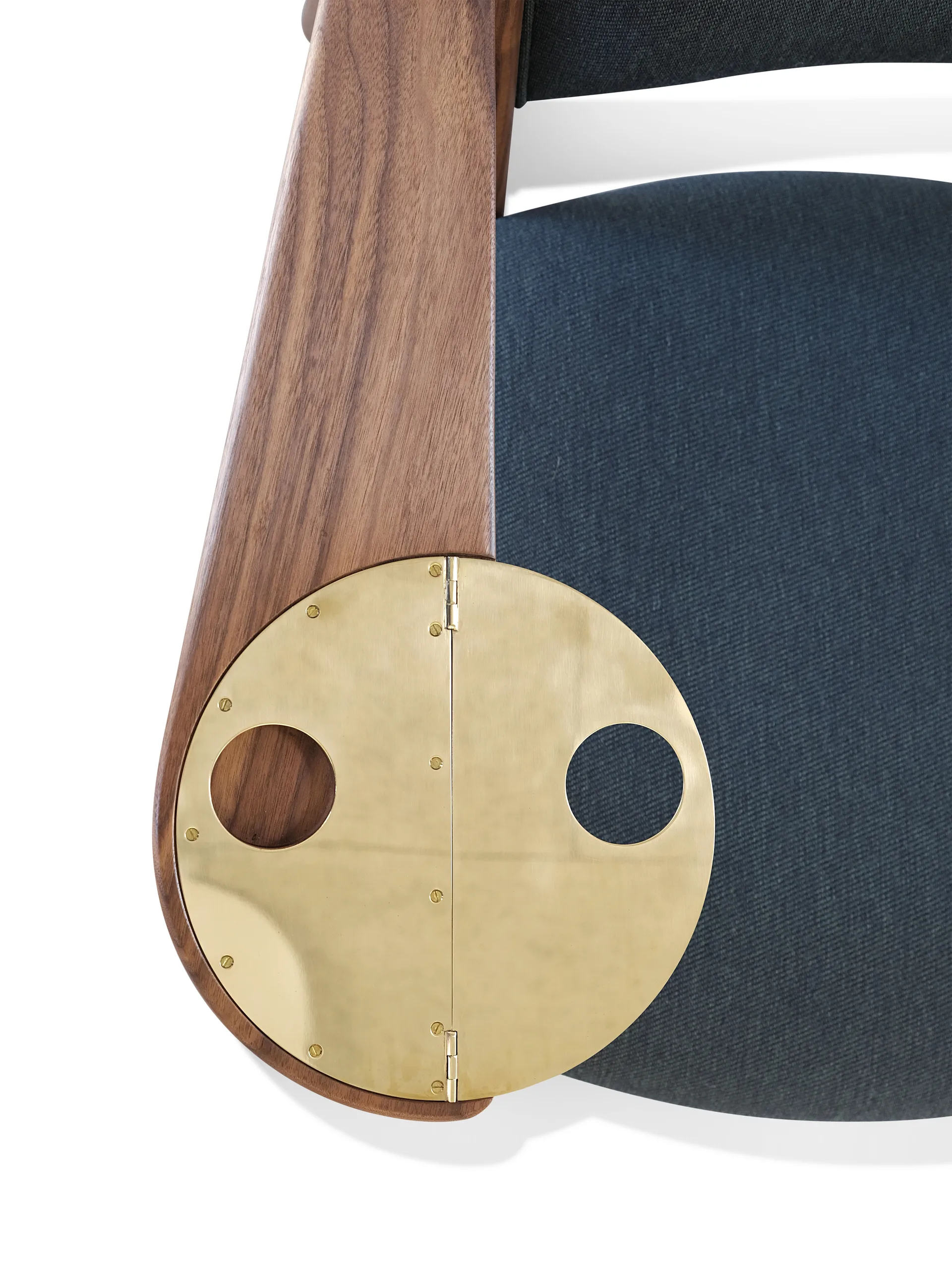 Whisky Chair fåtölj, Valnöt-hallingdal 764-cognac House of Finn Juhl