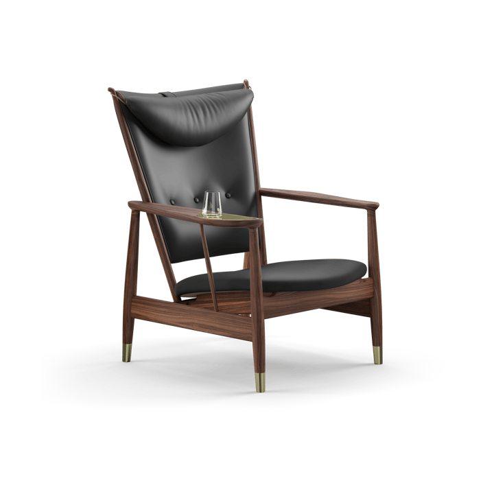 Whisky Chair fåtölj - Valnöt-nevada black NV0500S - House of Finn Juhl