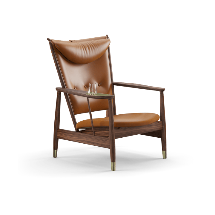 Whisky Chair fåtölj - Valnöt-nevada cognac NV2488S - House of Finn Juhl