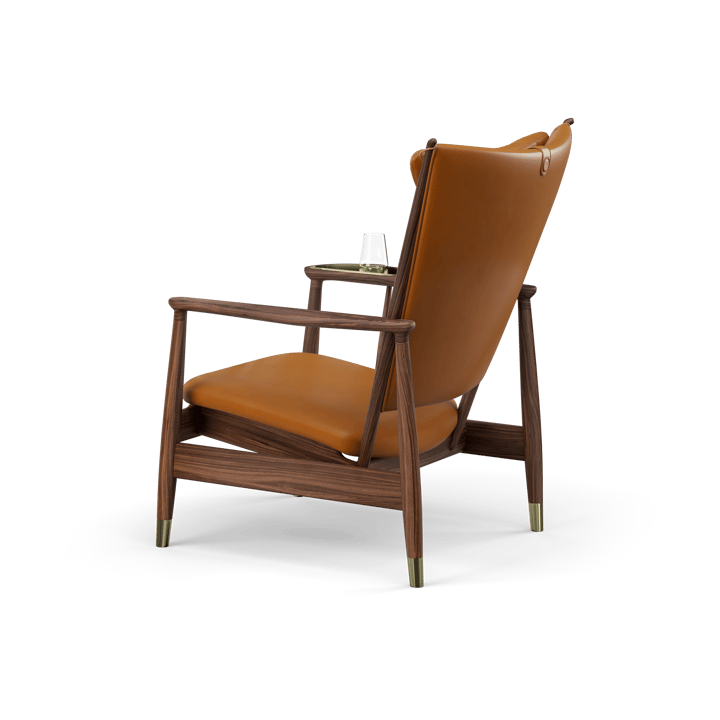 Whisky Chair fåtölj - Valnöt-nevada cognac NV2488S - House of Finn Juhl