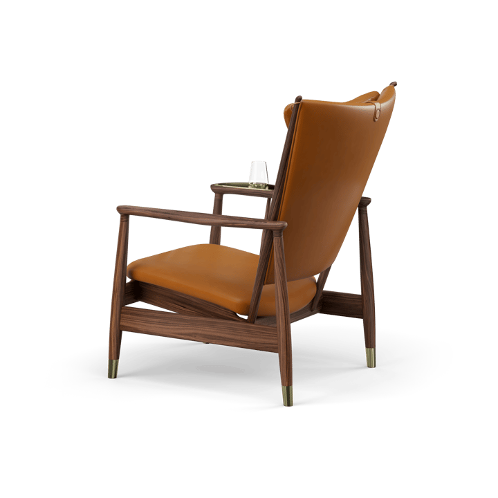 Whisky Chair fåtölj, Valnöt-nevada cognac NV2488S House of Finn Juhl