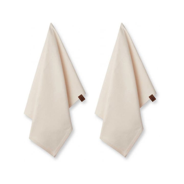 Humdakin ekologisk kökshandduk 45x70 cm 2-pack - Shell - Humdakin