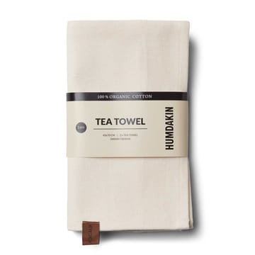 Humdakin ekologisk kökshandduk 45x70 cm 2-pack - Shell - Humdakin