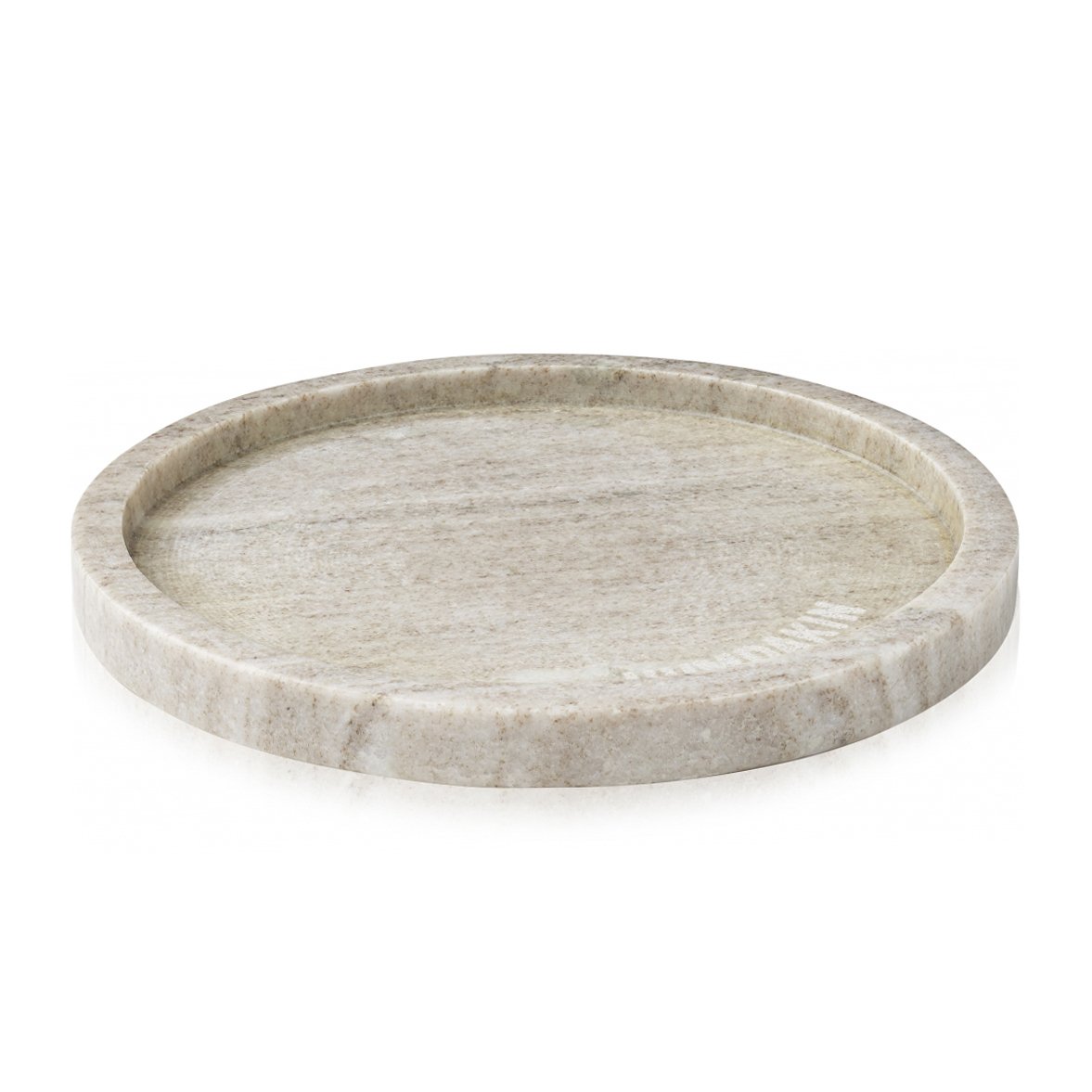 Humdakin marmorbricka rund o22 Brown | Skandinavisk Design | Brickor | Brun
