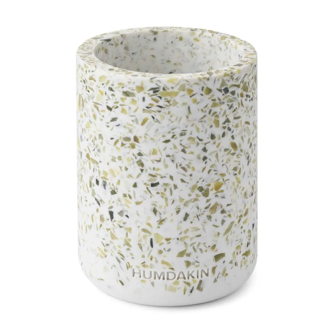 Humdakin Terrazzo vas Ø10 cm, Green-white Humdakin